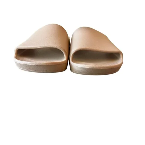 Archies Arch Support Slides Tan Unisex women's size 5 men's 4 - Picture 5 of 7